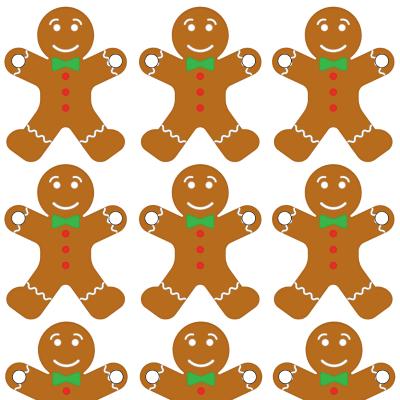 Retrouvez une activité de Noël à imprimer gratuitement qui fera une très jolie décoration de Noël fait maison.