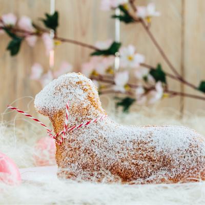 Le lamala de Pâques est une spécialité alsacienne. Une pâtisserie en forme de petite agneau.