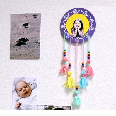 activité de bricolage enfants pour réaliser un attrape-rêve