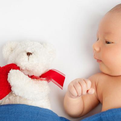 le doudou de bébé