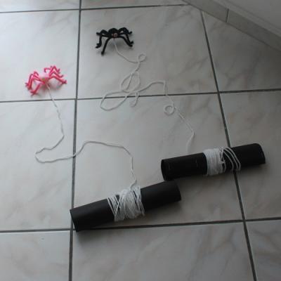 DIY - fabriquez un jeu à faire en famille : la course à l'araignée