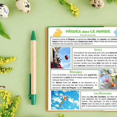 Téléchargez gratuitement une lecture documentaire sur Pâques pour les enfants de CE1, CE1
