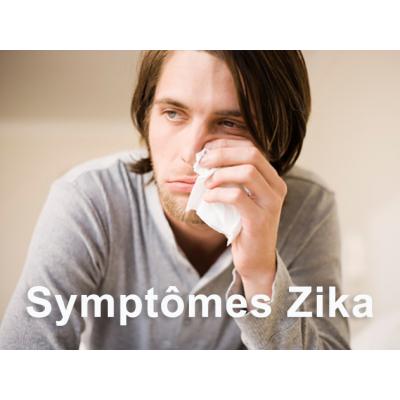 Les symptômes liés au virus Zika