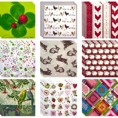 Créer et préparer des motifs découpés dans des serviettes