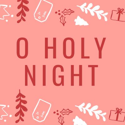 Chanson O Holy nignt pour chanter Noël en anglais avec les enfants. Une chanson pour chanter Noël en anglais.