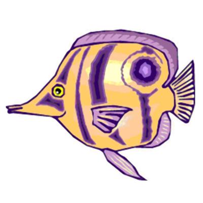 Poissons d'avril à découper et à coller dans le dos des autres ! Un poisson à imprimer