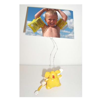 Porte photo en argile