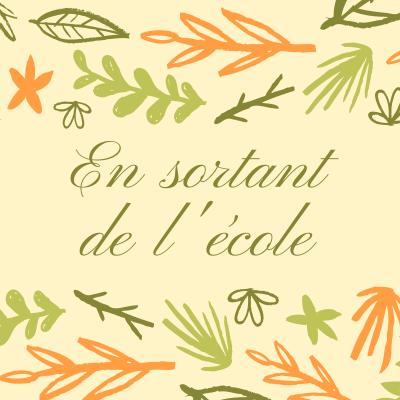 Imprimer, lire, réciter et illustrer la célèbre poésie de J. Prévert "en sortant de l'école". Une poésie amusante sur le thème de l'école.