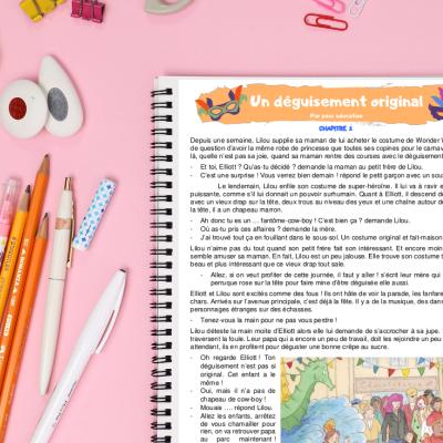 Téléchargez gratuitement une histoire courte sur Mardi Gras pour les enfants de CE1, CE2.