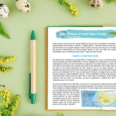 Téléchargez gratuitement une histoire courte sur Pâques pour les enfants de CM1, CM2