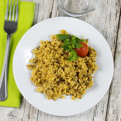Recette illustrée du taboulet libanais. Un taboulet équilibré pour faire le plein de vitamines et de vitalité.