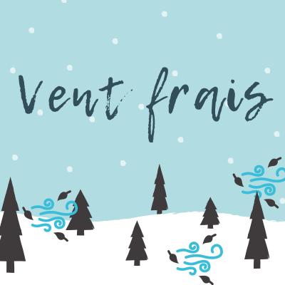 Paroles et textes de la comptine Vent frais. Une chanson pour l'hiver et pour les enfants