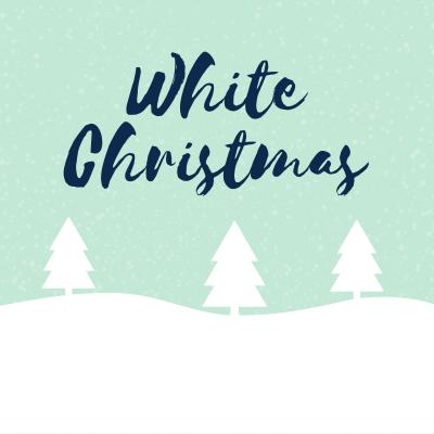 chanson white christmas. Paroles pour carnet de chants et musique. Chanson de Noël en anglais