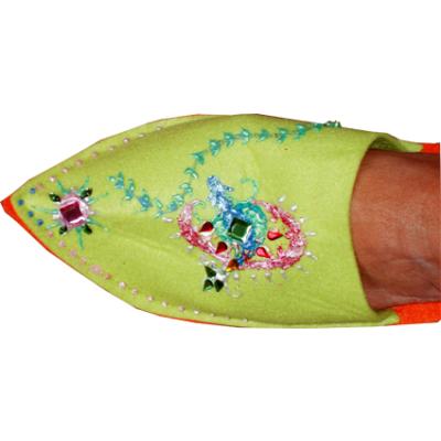 Babouche décorée de pierre, babouche fille