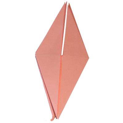 Pliage de base : losange 2 pointes ouvertes