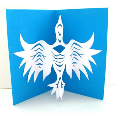 Fabriquer une carte oiseau