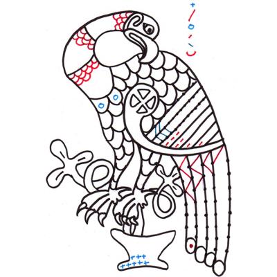 Exercices de graphisme celtique