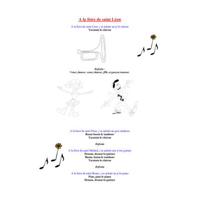 A la foire de Saint-Léon