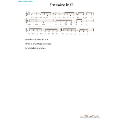 Enroulez le fil