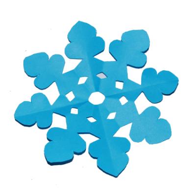 flocon en papier
