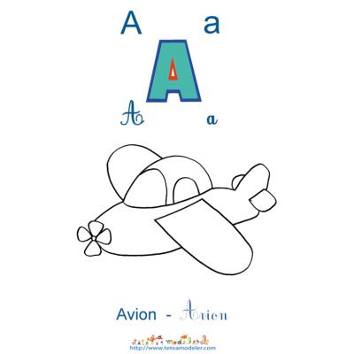 imprimer l'avion