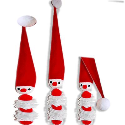 Lutin en carrés de feutrine