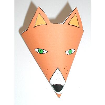 Marionnette à doigt renard