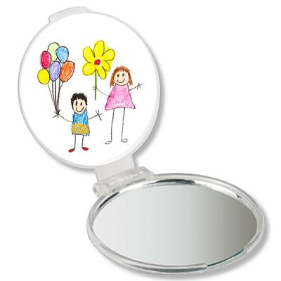 Miroir de sac personnalisé