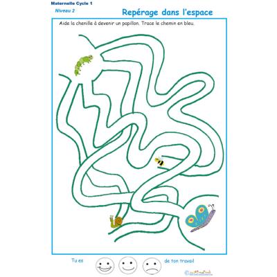 Exercice 5 : repérage dans l'espace labyrinthe 5