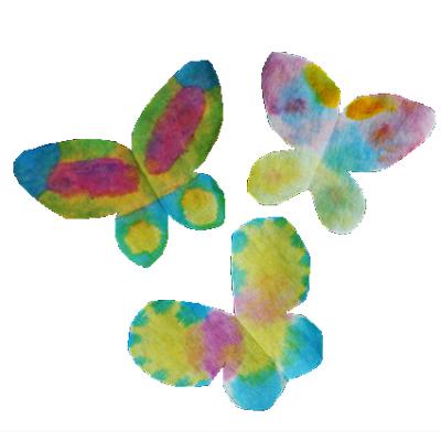 papillon peint