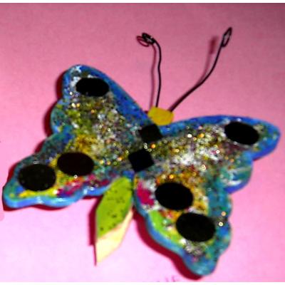 Fabriquer un pense bête papillon à offrir en cadeau