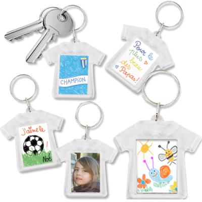 Porte-clés T-shirt personnalisé