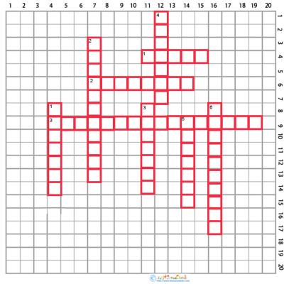 Imprimer la grille mots croisés cycle 3 la mer 1