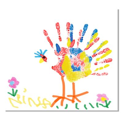 Tableau empreintes de mains