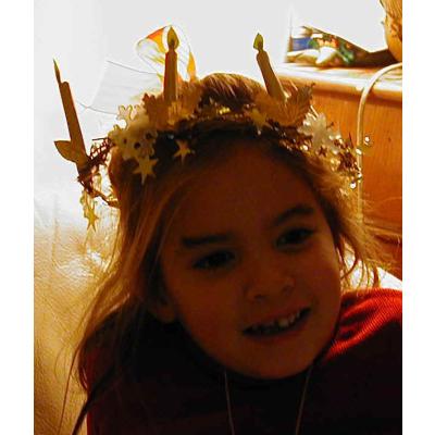 Fabriquer une couronne de Sainte Lucie