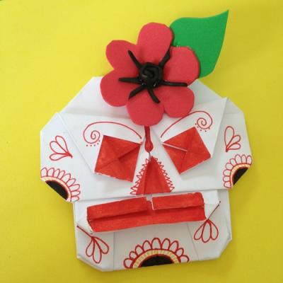 Exemple de déco de Calaveras :