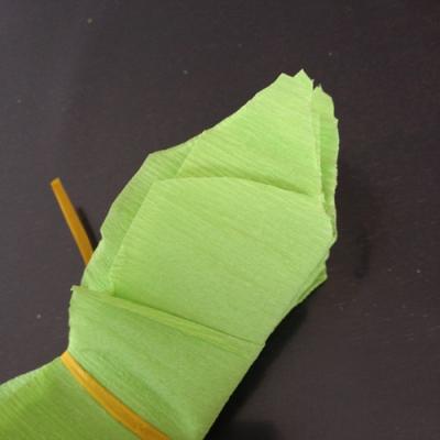 La fleur géante en pompon crépon