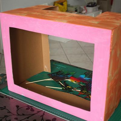 Peindre le carton