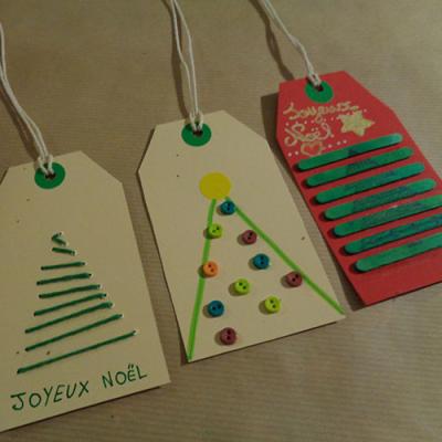 Des tags en sapin