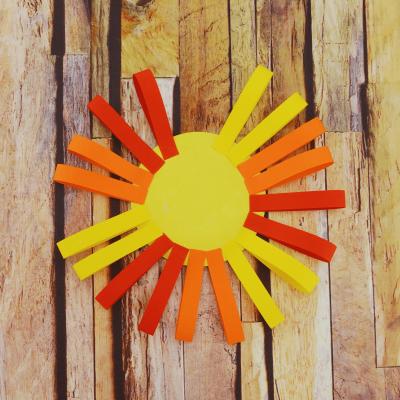 Gardez un espace pour suspendre votre soleil