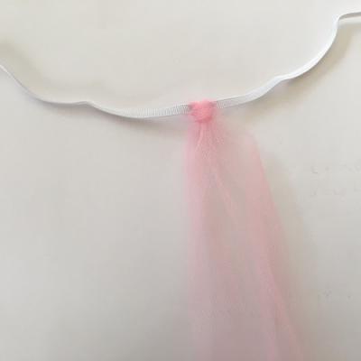 Fixer le tulle :