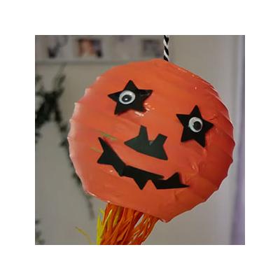 Coller vos formes sur le lampion