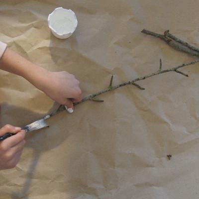 L'arbre et son support