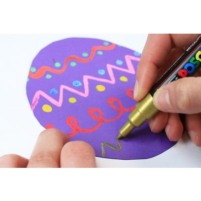 Décorer l'oeuf :