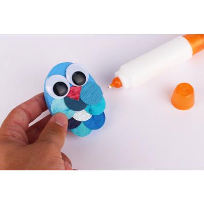 Coller les yeux mobiles :