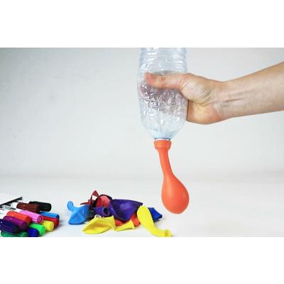 Remplir les ballons :