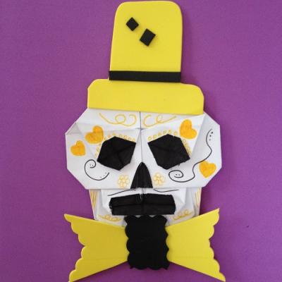 Exemple de déco de Calaveras :