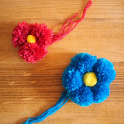 Réaliser les fleurs en pompon