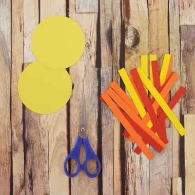 Préparez vos bandes de papier