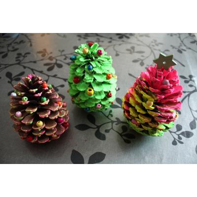 Vos pommes de sapin sont  prêtes :